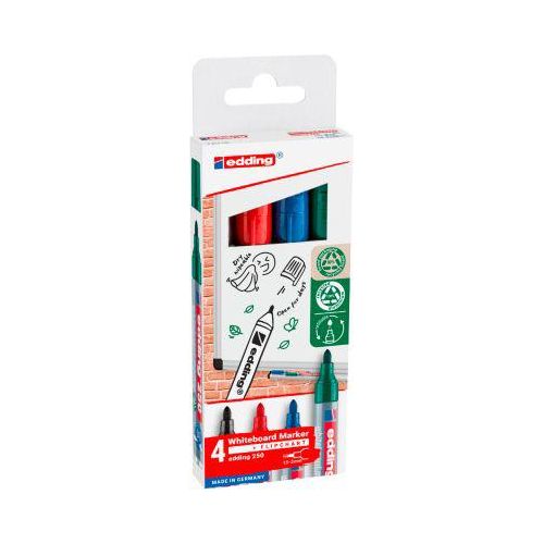 Boardmarker Edding 250, 4er Set