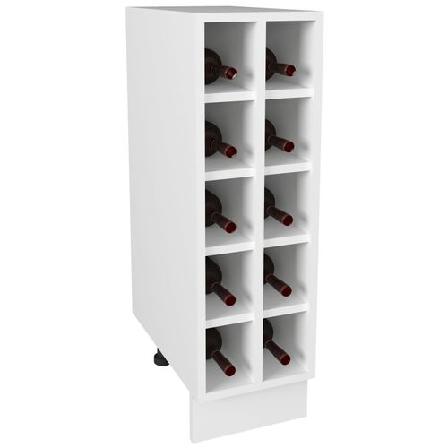 Unterschrank VCM "Küchenschrank Weinregal Unterschrank Esilo 25cm", weiß, B:25cm T:44cm, Obermaterial: 100% Holz Wood., Schränke, Küchenunterschrank Unterschrank