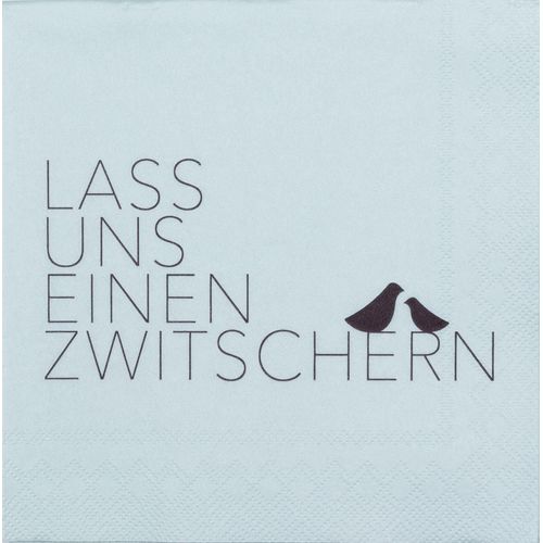 Servietten LASS UNS EINEN