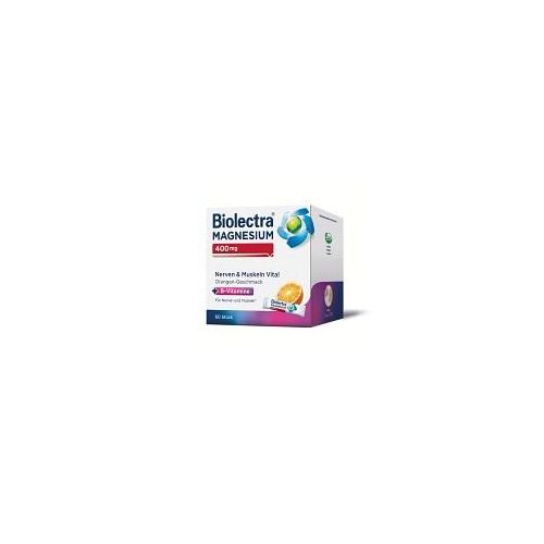 BIOLECTRA Magnesium 400 mg Nerven & Muskeln Vital 60 St