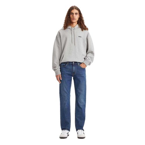 Levis Heren 514 Spinnen Krab Katoen Mix Rechte Jeans (Blauw)
