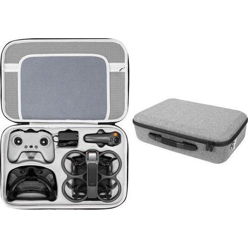Reisbag für DJI Avata 2 Zubehör - Harte Tasche für DJI Avata 2 Fly More Kombi - Reise tragbare Reisebeutel mit zusätzlicher Aufbewahrung