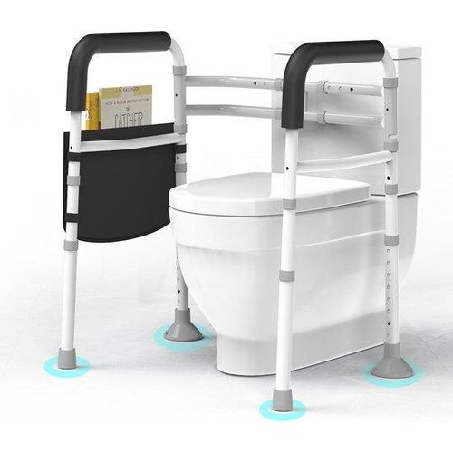 Toiletveiligheidsrails für Senioren und Behinderte - Stabile und Anti-Slip-Handgriffe