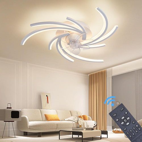 LED Beleuchtung mit Fernbedienung Lichtfarbe/Helligkeit einstellbar 6 Geschwindigkeiten, timer 2 Stunden Sommer-, und Wintermodus 2042YT-3W