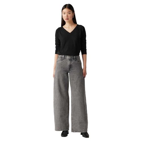Levis Baggy jeans voor dames voor in de vrije tijd (Grijs)