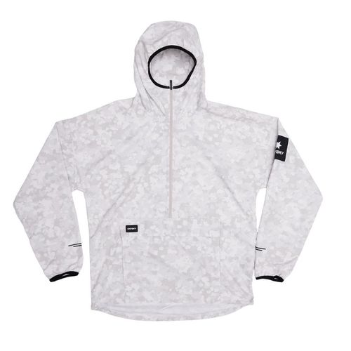 Saysky Herren Camo Pace Anorak weiß