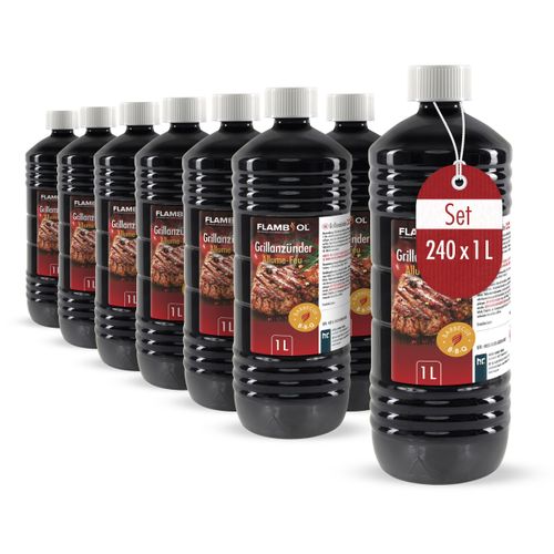 240x 1 L FLAMBIOL® Grillanzünder flüssig