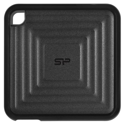 Silicon Power PC60, 512 GB, USB Typ-C, 3.2 Gen 2 (3.1 Gen 2), 540 MB/s, Passwortschutz, Schwarz