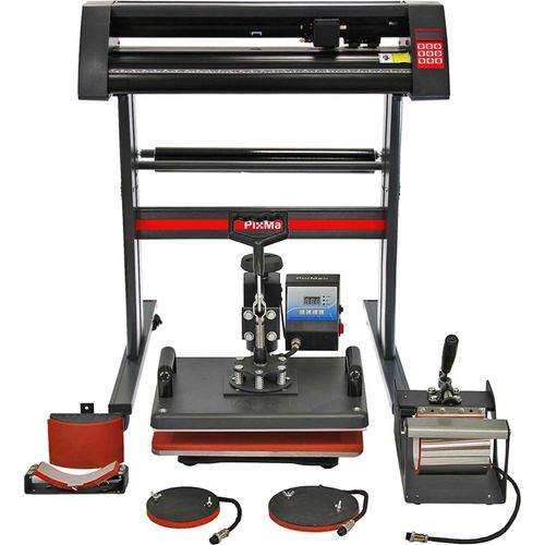 PixMax Kombi 5-in-1 Schwingpresse und Schneideplotter