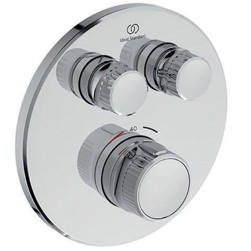 IS Brausethermostat UP Ceratherm Navigo 2 Verbraucher Rund Chrom