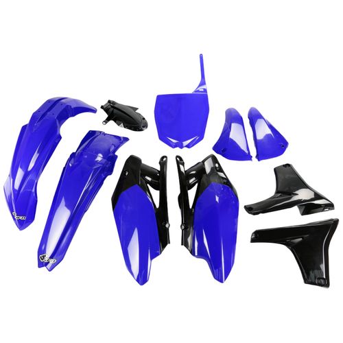 Verkleidungskit UFO PLAST 10-teilig Verkleidungssatz Kunststoff für Yamaha YZ F 450 ccm Bj. 2010, Farbe:blau OEM