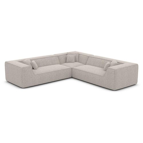 Ecksofa Monterola L Form aus Stoff