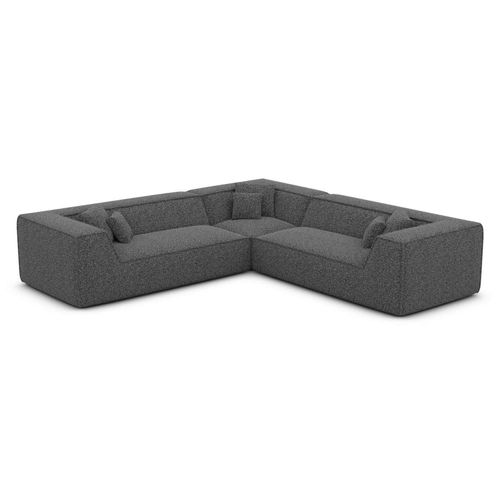 Ecksofa Monterola L Form aus Stoff