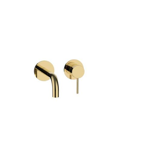 Herzbach MODUL7 Waschtisch-Armatur 70.701602.1.03 Fertigset 160mm PVD Gold