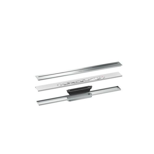 hansgrohe Drain Duschrinne 42520000 700mm, Fertigset, frei im Raum, chrom