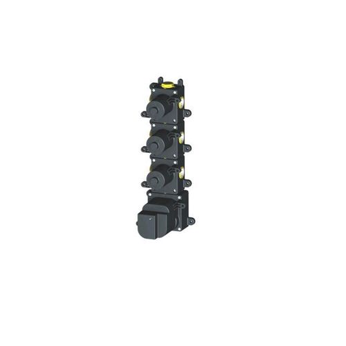 Herzbach Logic XL 3 Unterputz-Universal-Thermostat-Modul 11.230000.1.09 für 3 Verbraucher, mit Logic-Thermoelement