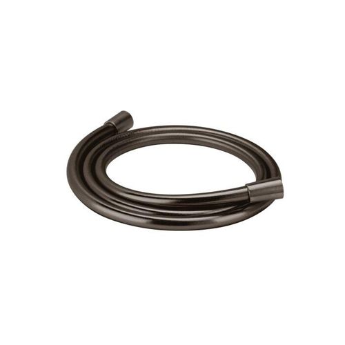 Herzbach Living Spa PVD Brauseschlauch 125 cm 21.925300.1.40 mit Drehkonus, Brauseschlauch 1250 mm, Black Steel