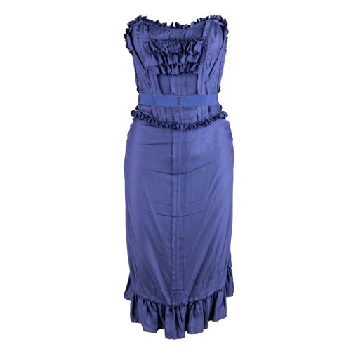 Moschino Gerimpeld Korset Jurk - '10s
