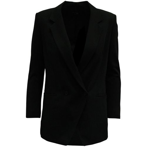 Theory Dubbelzijdig Blazer in Zwarte Wol