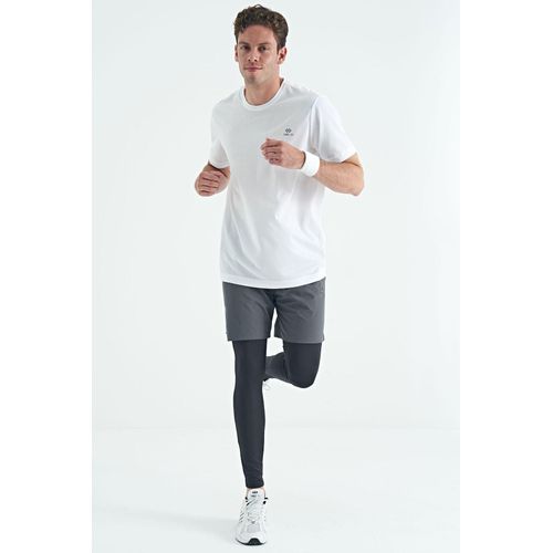 Heren Skinny Hoge Taille Breibroek voor Actieve Bezigheden