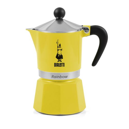 Espressokocher Rainbow 1 Tasse gelb