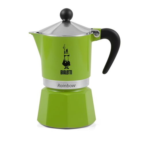 Espressokocher Rainbow 1 Tasse grün