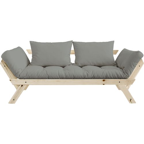 Schlafsofa KARUP DESIGN "Bebop, inkl. Futonmatratze – vielseitig klappbar, Breite: 180/200 cm", beige (dunkelbeige), natur, Sofas, Schlafsofa, inkl. Futonmatratze