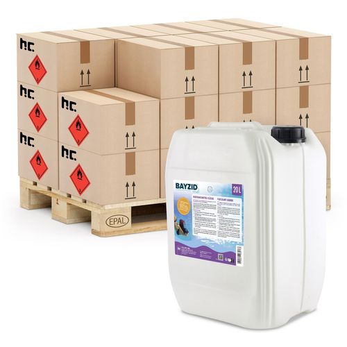 24x20 L BAYZID® flüssig Flockungsmittel gegen Trübungen für sauberes Poolwasser