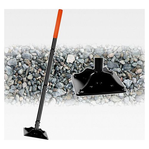 Manueller Betonstampfer für Gartenbodenverdichtung, 20 x 20 cm Basis, 4,5 kg, mit 112 cm langem Griff