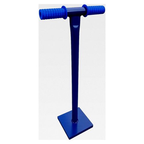 Betonstampfer manueller Garten-Bodenverdichter mit T-Griff, Größe 20 x 20 cm, Gewicht 11,5 kg, Höhe ca. 80 cm