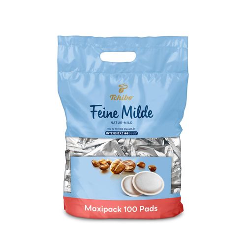 Tchibo - Feine Milde Pads - 8 x 100 Pads - Intensität: 2/6