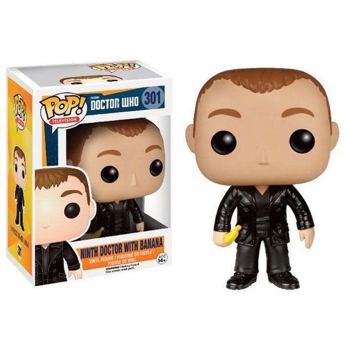 Funko Doctor Who 9th Doctor with Banana POP! Figur 9 cm FK6725
