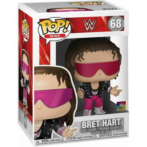 WWE Wrestling - Bret Hart 68 - Funko Pop! - Vinyl Figur