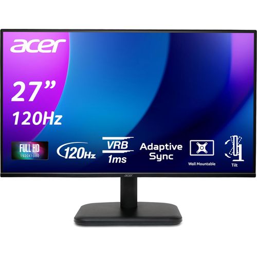 Acer EK271 G 27 Zoll Monitor – Full HD IPS mit 120Hz und AdaptiveSync