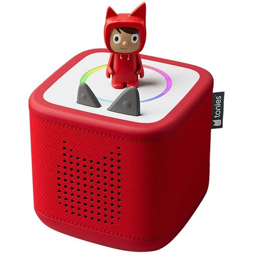 TONIES Lautsprecher "Toniebox 2 Starter Set", rot, B:13cm H:12,6cm T:13cm, Lautsprecher