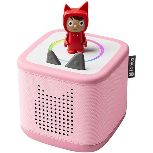 TONIES Lautsprecher "Toniebox 2 Starter Set", rosa, B:13cm H:12,6cm T:13cm, Lautsprecher