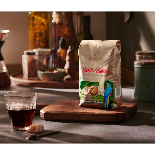 Tchibo - Beste Bohne - 6 x 500 g Ganze Bohne - Intensität: 4/6