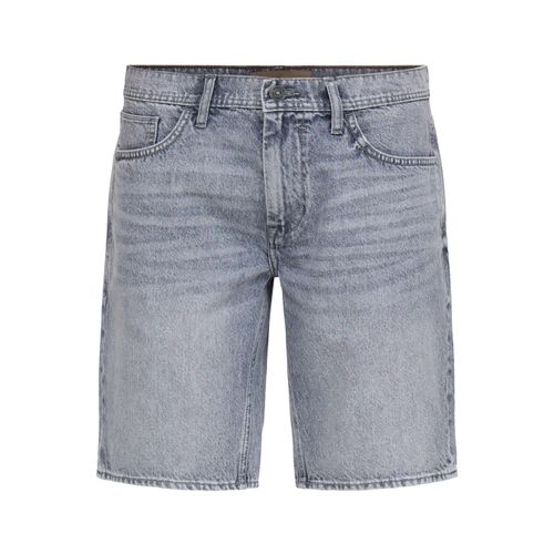 Jeansshorts BLEND "Shorts BHTwister", Herren, Gr. L, N-Gr, grau (denim grau), Obermaterial: 100% Baumwolle CO., Jeans Jeansshorts