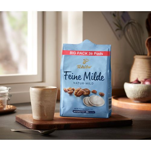 Tchibo - Feine Milde Pads - 12 x 36 Pads - Intensität: 2/6
