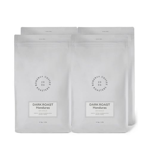 Bonanza Coffee Roasters - Dark Roast Omni-Roast - 4x 1 kg Ganze Bohne - Intensität: 5/6