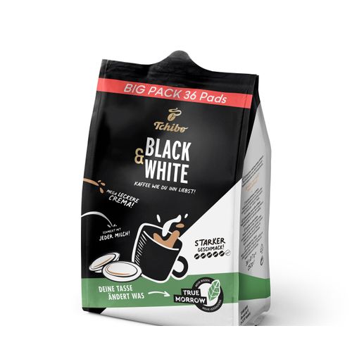Tchibo - Black & White Pads - 12 x 36 Pads - Intensität: 5/6