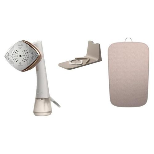 Philips OneTurn 2-in-1 Bügeleisen & Steamer, 2,5 m, 90 g/min, Weiß, Nougat, 45 g/min, 0,2 l, 45 s