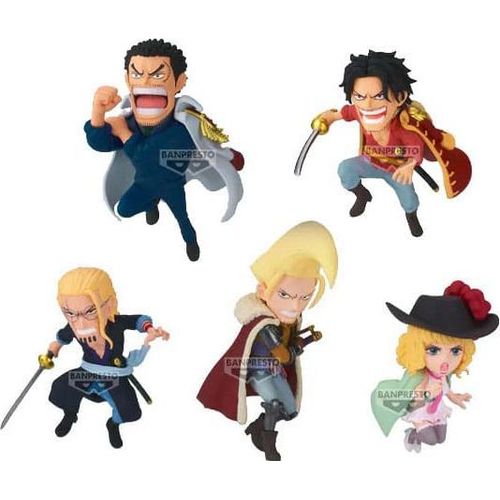 One Piece WCF Minifiguren 7 cm God Valley Incident Display (12)