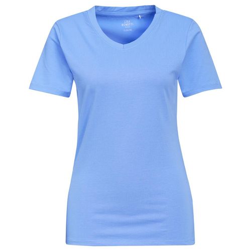 Damen T-Shirt mit V-Ausschnitt