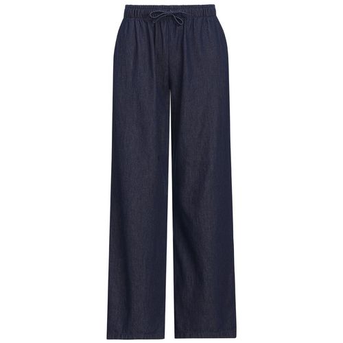 Damen Wide-Leg-Jeans mit breitem Bund
