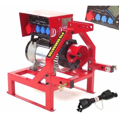 Zapfwellengenerator 18 kVA Stromerzeuger Generator Notstromaggregat AVR 06296