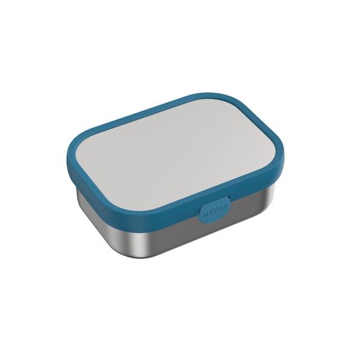 Mepal Edelstahl-Brotdose mit Gabel Campus 18 x 13 cm