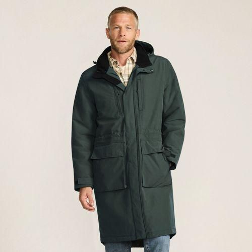 Stadionmantel SQUALL, Herren,  Grün, Nylon, by Lands' End