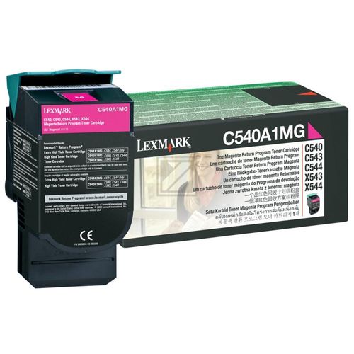 Rückgabe-Toner / Magenta / 1000 Seiten / für C54x, X54x