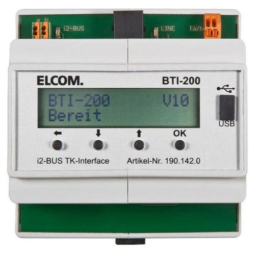 Elcom BUS Anbindung an Telefonanlage -Anbindung Netzwerk BTI-200